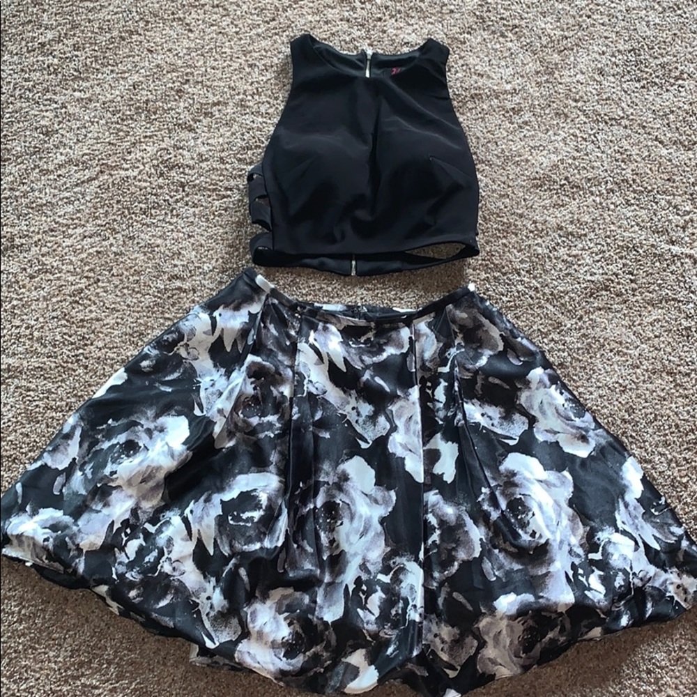 2 piece homecoming dress!